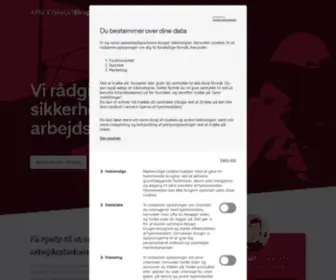 Ameksperten.dk(ArbejdsmiljøEksperten) Screenshot