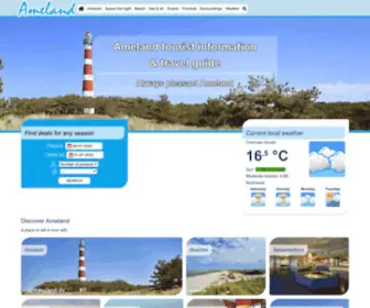 Ameland.de(Ameland Toeristeninformatie) Screenshot