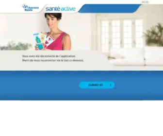 Ameli-Santeactive.fr(Le site officiel de l'Assurance Maladie. Actualités – Droits et Démarches) Screenshot