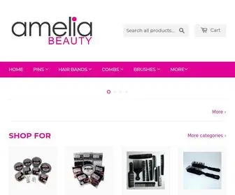 Ameliabeautyproducts.com(Amelia Beauty Products) Screenshot