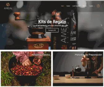 Ameliacoffee.co(Amelia Coffee) Screenshot