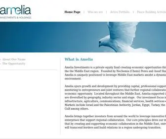 Ameliainvestments.com(What is Amelia) Screenshot