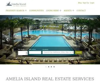 Ameliaislandrealestate.net(Amelia Island Real Estate & Fernandina Beach Homes for Sale) Screenshot