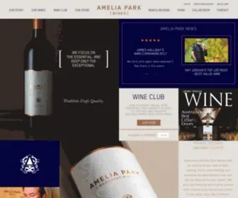 Ameliaparkwines.com.au(Amelia Park Wines) Screenshot