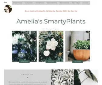 Amelias-Smartyplants.com(Garden Center) Screenshot