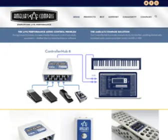 Ameliascompass.com(Amelia's Compass) Screenshot