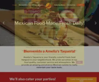 Ameliastaqueria.com(Amelia's Taqueria) Screenshot