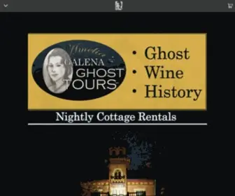 Ameliastours.com(Amelia's Galena Ghost Tours) Screenshot