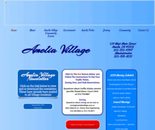 Ameliavillage.com(Amelia Village) Screenshot