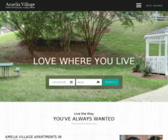 Ameliavillageapartments.com(Amelia Village) Screenshot