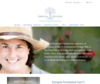 Ameliavogler.com(Amelia Vogler) Screenshot