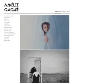 Ameliegagne.ca(Amélie) Screenshot