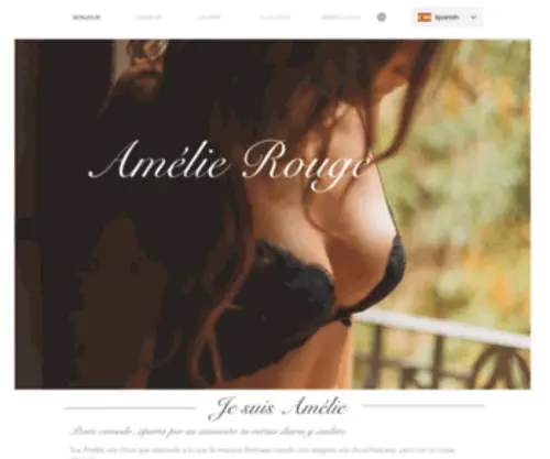 Amelierouge.com(BONJOUR) Screenshot