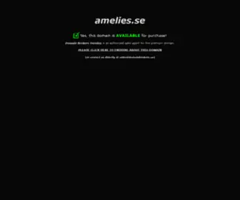 Amelies.se(Byxor & shorts Jeans Kostymer T) Screenshot