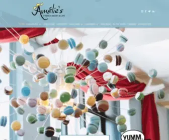 Ameliesfrenchbakery.com(Amelie’s) Screenshot