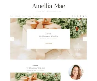 Amelliamae.com(Lifestyle, Beauty And Everything In Between) Screenshot