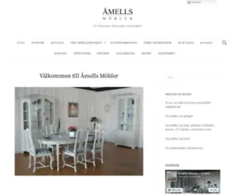 Amells.se(Välkommen till Åmells Möbler) Screenshot