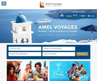 Amelvoyages.com(Amel) Screenshot