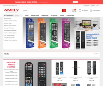 Amely.cn(China Amely Electronic Co) Screenshot