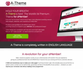 Amembertheme.com(AMember Theme) Screenshot