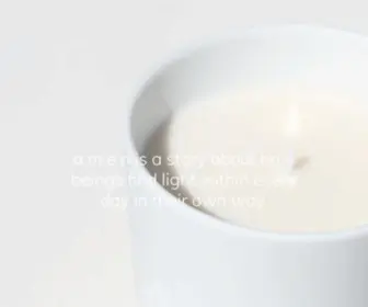 Amencandles.fr(Sustainable, eco) Screenshot