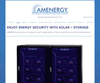 Amenergynm.com(AMENERGY Inc) Screenshot