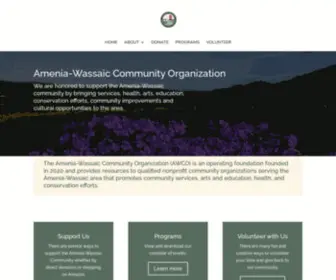 Ameniawassaic.org(Amenia-Wassaic Community Organization) Screenshot