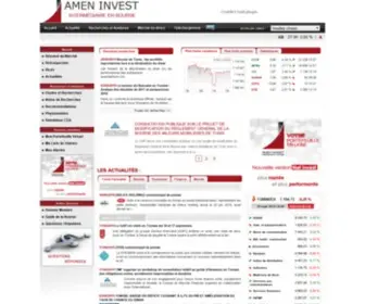 Ameninvest.com(Amen invest) Screenshot