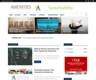 Amenitiesmagazine.com(AMENITIES Magazine) Screenshot