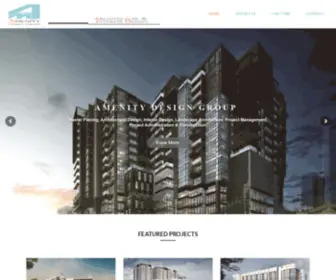 Amenitydesign.com(Design Group) Screenshot