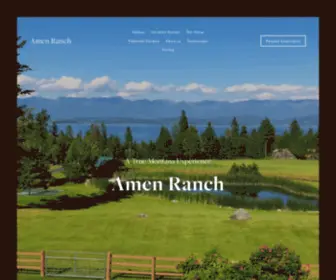 Amenranch.com(Amen Ranch) Screenshot