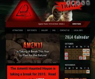 Amenti.info(Haunted House) Screenshot