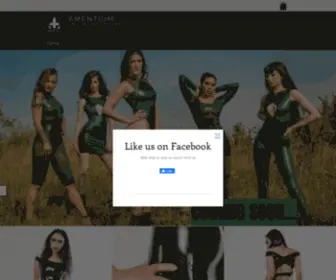 Amentium.co.uk(Latex Lingerie & Clothing) Screenshot