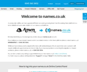 Amenworld.com(Web Hosting Solutions For Online Business) Screenshot