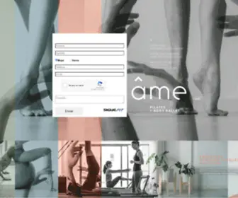 Amepilates.com.ar(ÂME PILATES) Screenshot