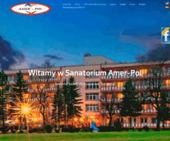 Amer-POL.com.pl(Sanatorium Uzdrowiskowe) Screenshot
