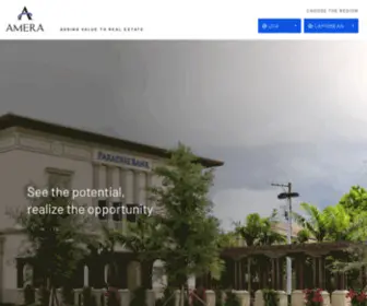 Ameracorporation.com(Amera) Screenshot