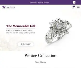 Amerah.co(Online Jewellery Shopping in Pakistan) Screenshot