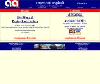 Amerasphalt.com(American Asphalt) Screenshot