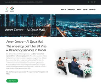 Amerbabalfalah.com(Amer center in Dubai) Screenshot