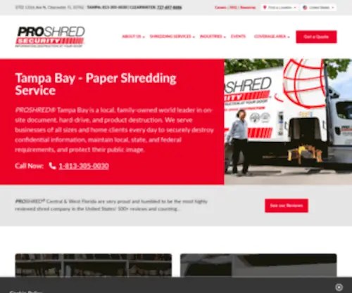 Amerdoc.com(Shredding Services) Screenshot
