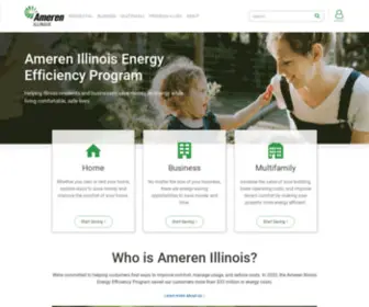 Amerenillinoissavings.com(Ameren Illinois) Screenshot