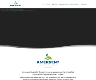 Amergenthg.com(Amergent Hospitality Group) Screenshot