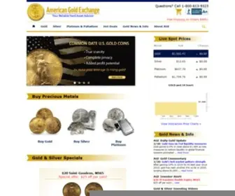 Amergold.com Screenshot