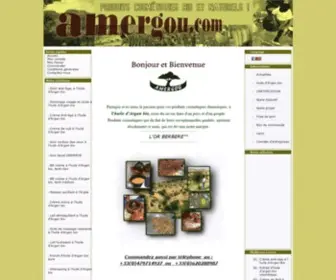 Amergou.com(Produit cosmétique) Screenshot