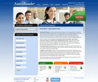 Ameribonds.com(Surety Bond) Screenshot