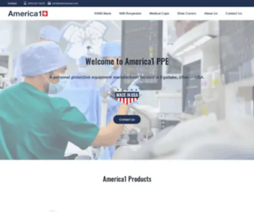 America1PPE.com(Made in USA) Screenshot