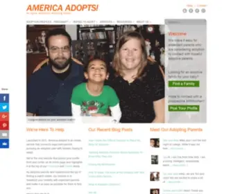 Americaadopts.com(Adoption Parent Profiles) Screenshot