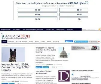 Americablog.com(AMERICAblog News) Screenshot