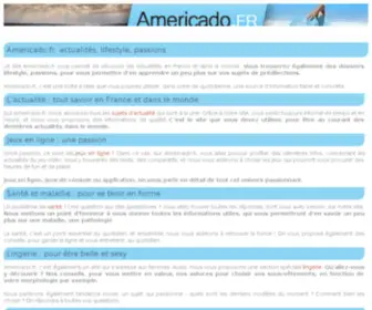 Americado.fr(Americado) Screenshot